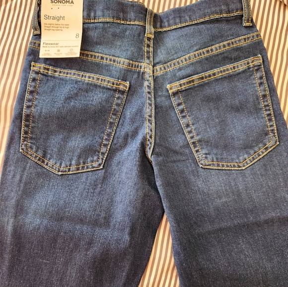 NWT Sonoma Girls Medium Wash Size 8 Jeans - Picture 9 of 9